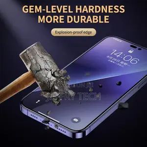Tempered Protective Glass for iPhone 14 Pro Screen Full Prot