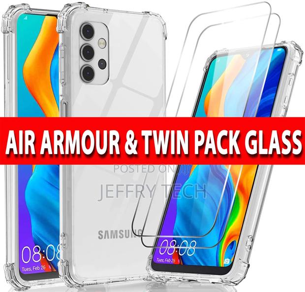 Samsung A12 A52 A32 A02s S20 FE Case Cover / Tempered Glass - main view