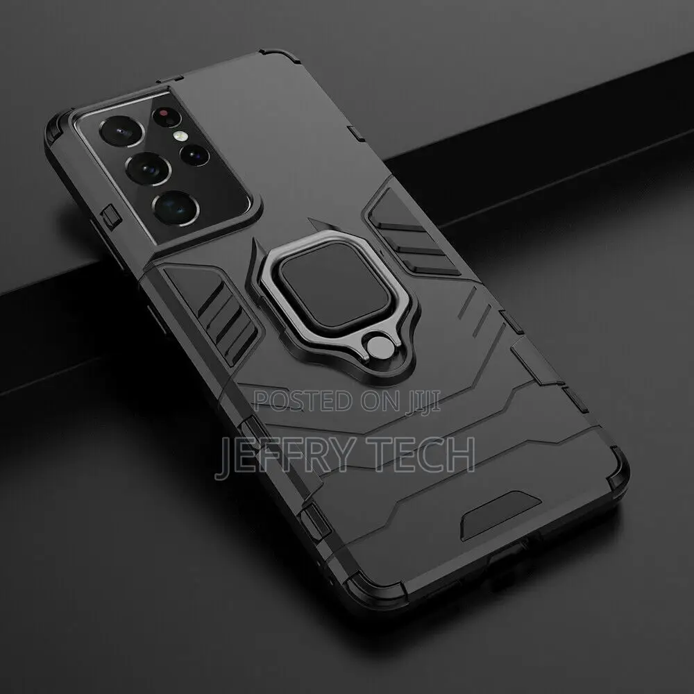 Samsung S21 Fe Support Ring Armor Impact Resistant Phone Cov