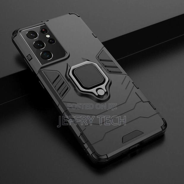 Samsung S21 Fe Support Ring Armor Impact Resistant Phone Cov - main view