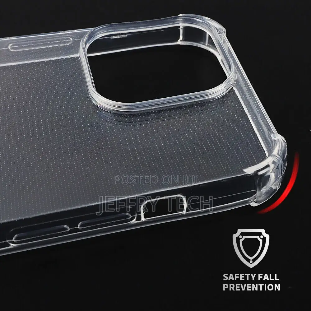 Case for iPhone 14 13 12 Pro Max XR 11 CLEAR Gel Shockproof