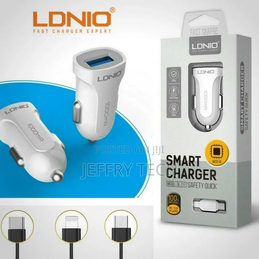 FAST USB CAR CHARGER Cigarette Lighter iPhone Samsung Huawei