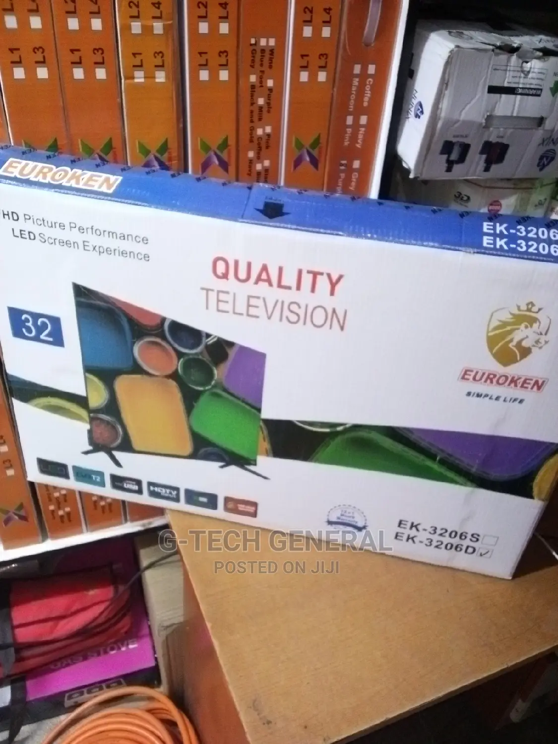 Euroken 32 Inches Digital Free to Air LED Tv
