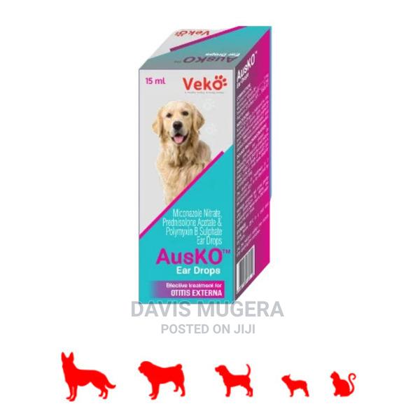 Veko Ausko Ear Drops for Dogs Cats - main view