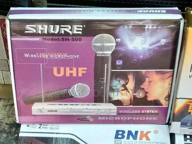 New Shure Sh500 Wireless Microphone - main view