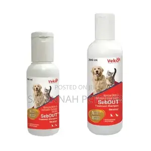Sebout Treatment Shampoo for Dogs, Cats, Horses