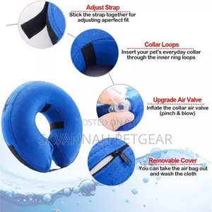 Inflatable Recovery Collar for Cats Dogs