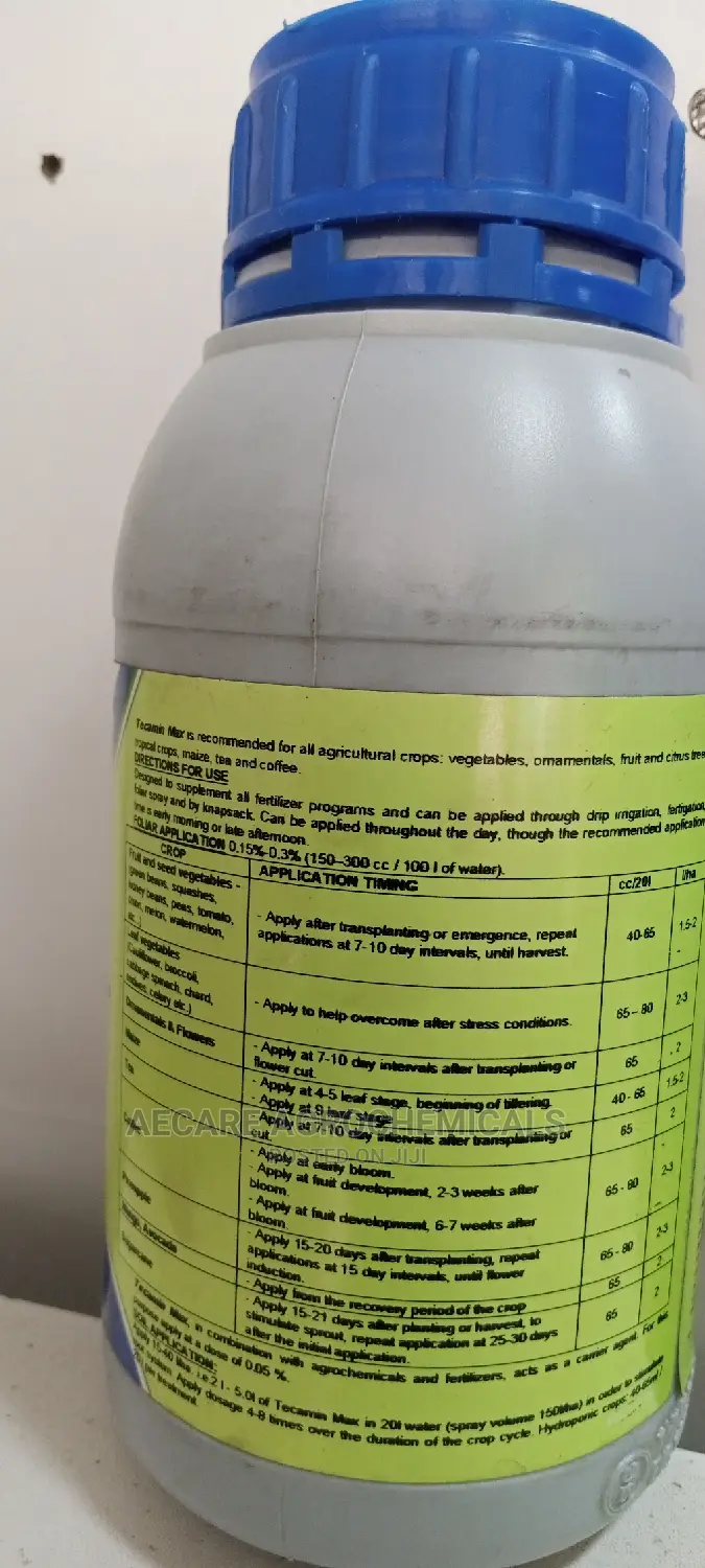 Tecamin Max 500ml Organic Foliar Fertilizer