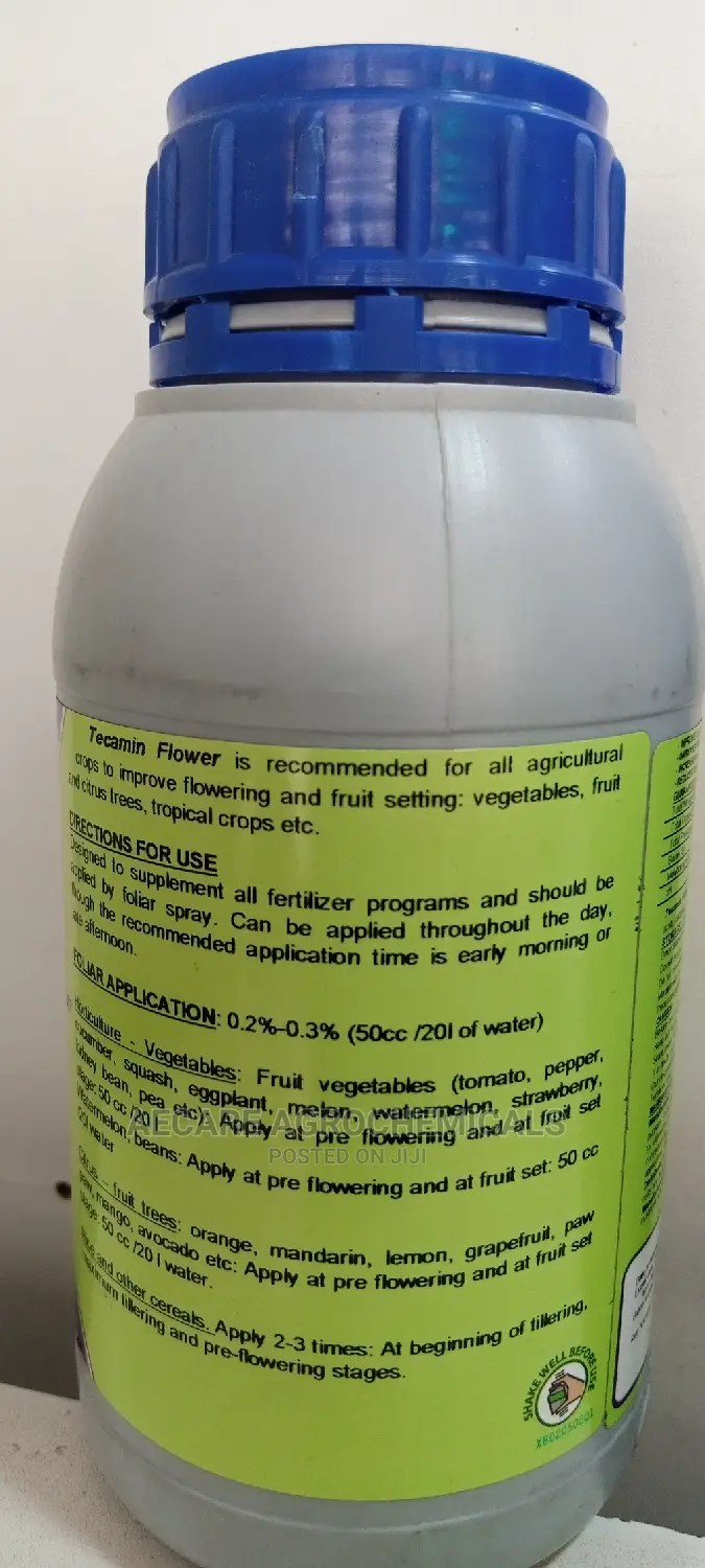 Tecamin Flower 500ml Organic Foliar Fertilizer