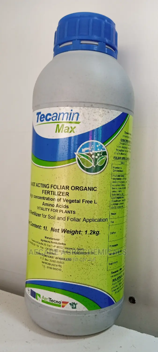 Tecamin Max 1litre Organic Foliar Fertilizer