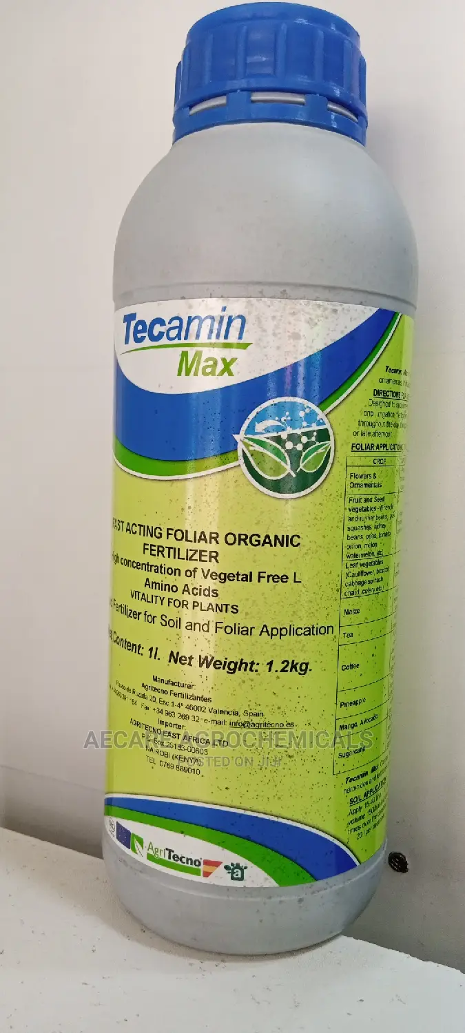 Tecamin Max 1litre Organic Foliar Fertilizer