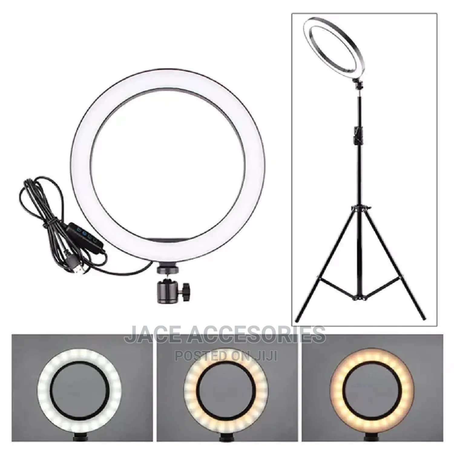 Selfie Ring Light 10 Inch With Tripod