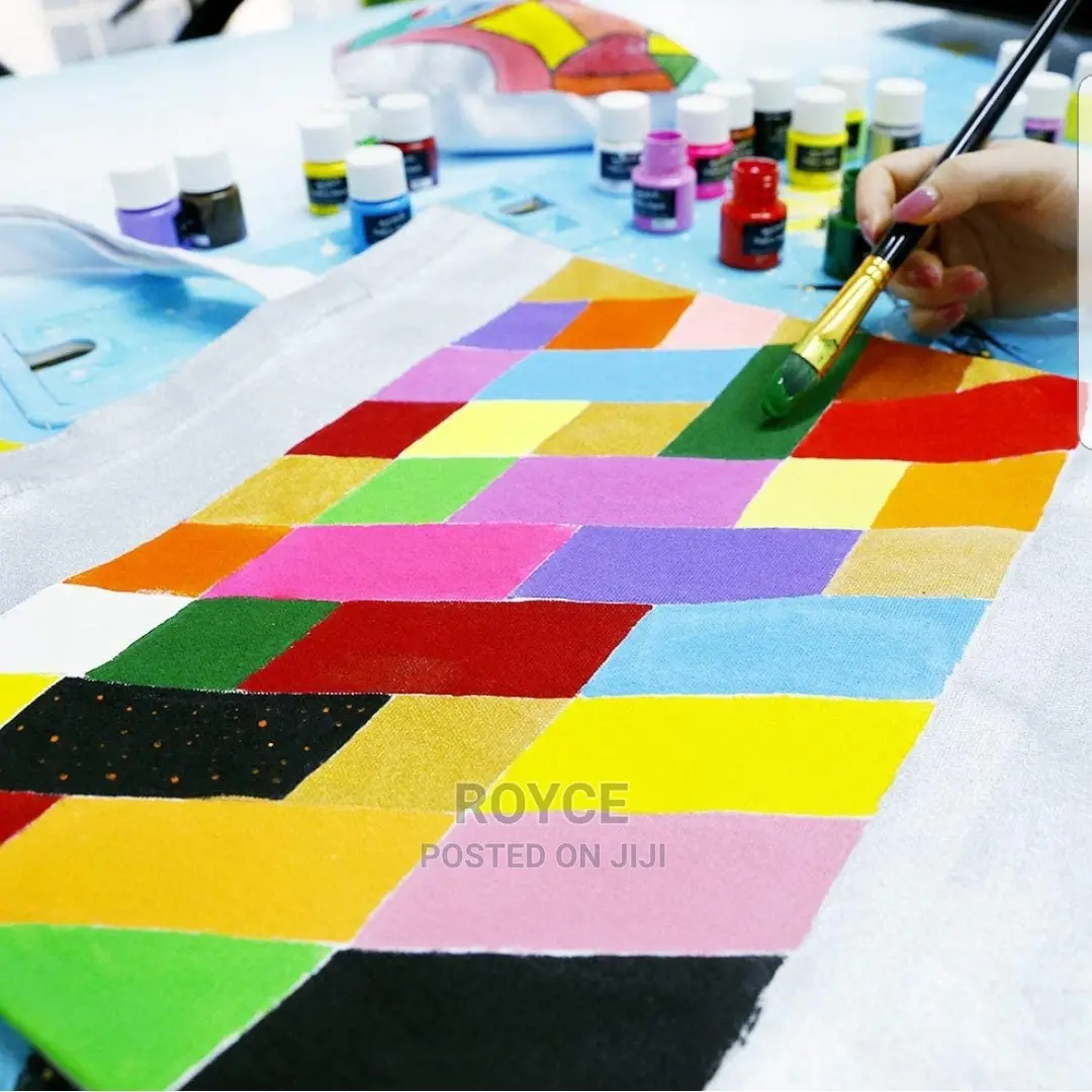 12pcs Fabric Colours (12*12ml)