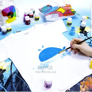 12pcs Fabric Colours (12*12ml)
