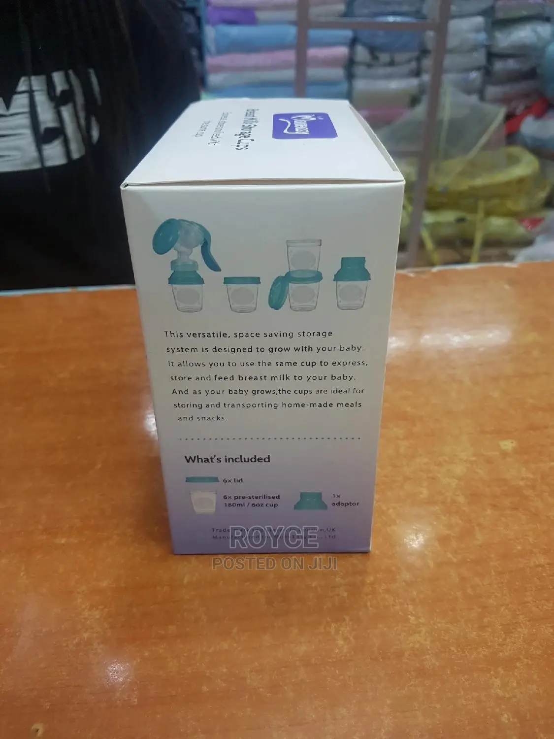 6pcs Breast Milk Storage Cups