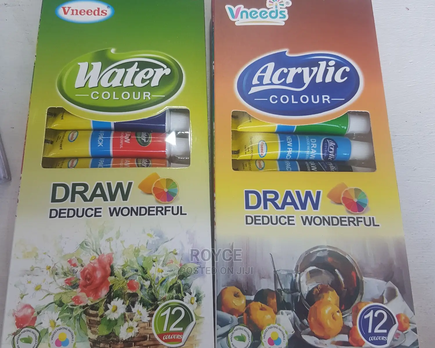 Acrylic Color / Water Color_(12pc Pack Set)