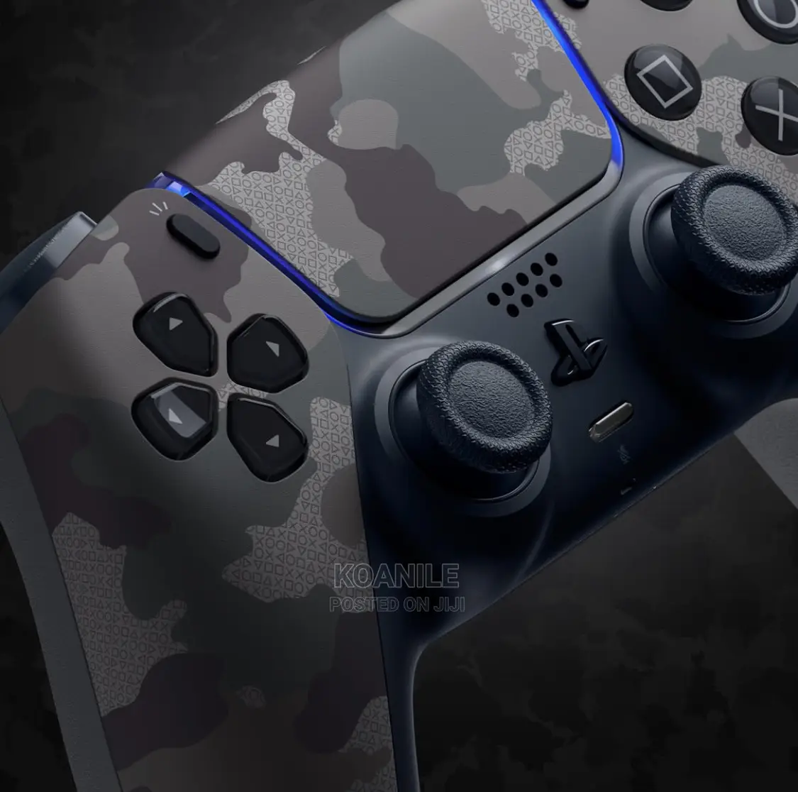 Ps5 Controller Gray Camouflage. Dualsense Pad