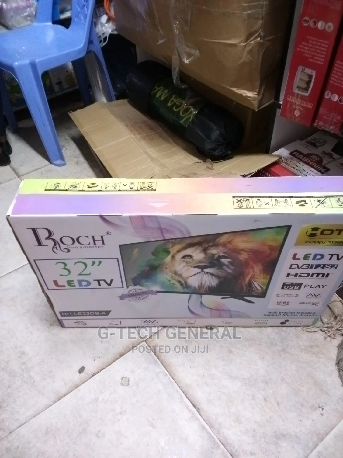 Roch 32 Inches Digital LED Tv,Free Channels