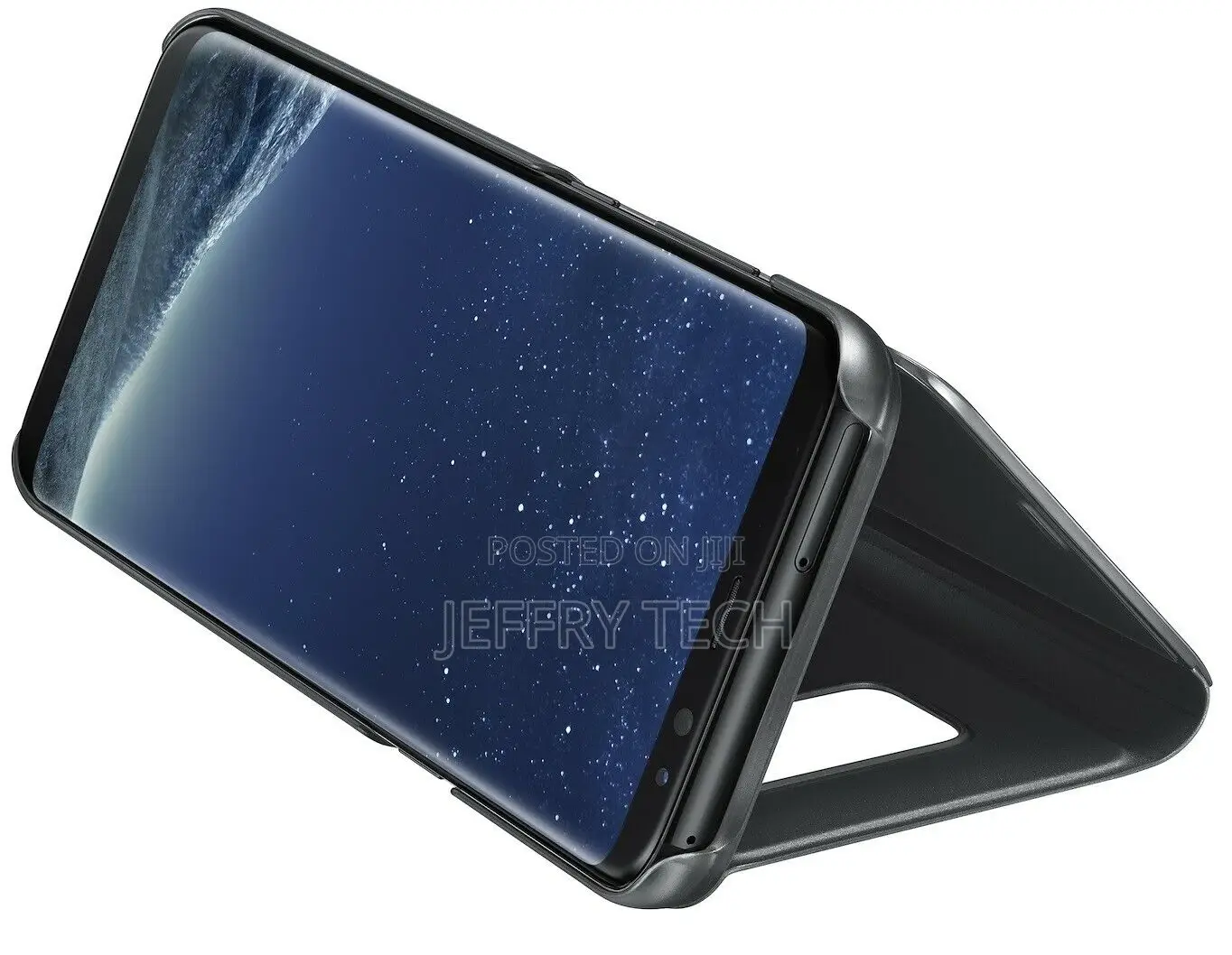 For Oppo A54 5G Clear View Flip Case Book Mirror Luxur