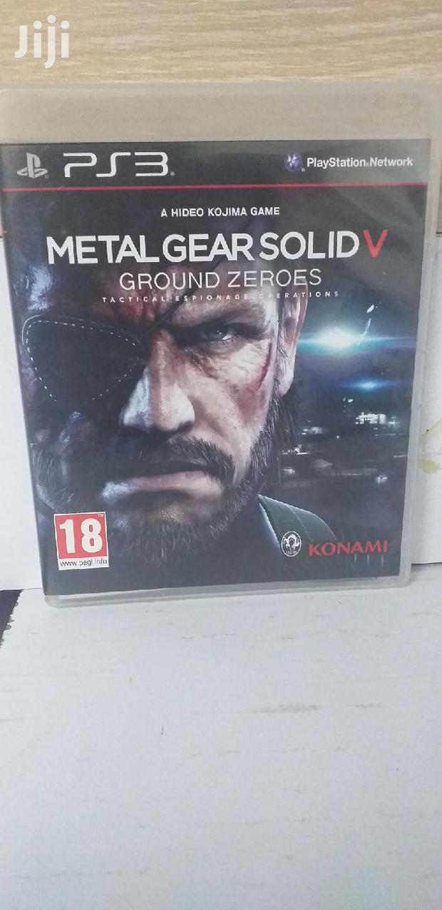 Metal Gear Solid 5 Ps3 Game - main view
