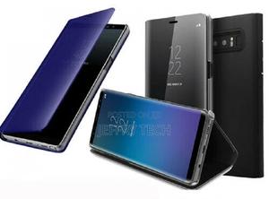 Clear View Standing Case Mirror Flip SAMSUNG GALAXY A01 - thumbnail 2