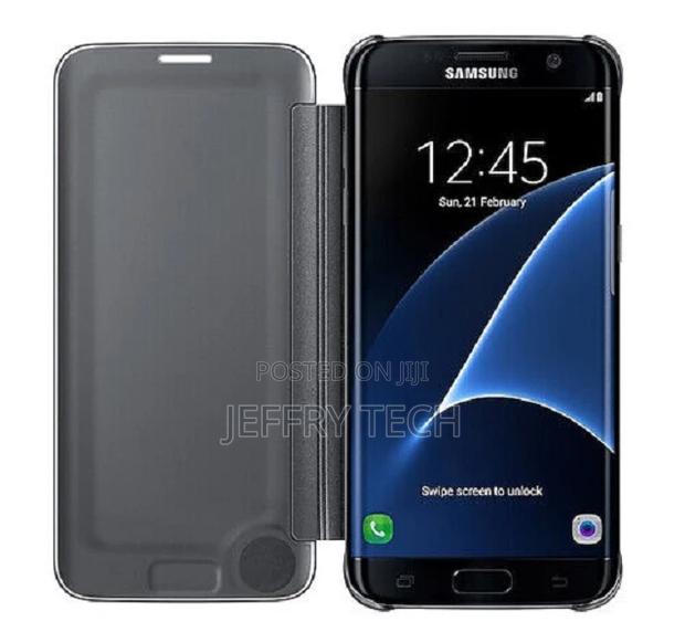 Clear View Standing Case Mirror Flip SAMSUNG GALAXY A01 - thumbnail 3