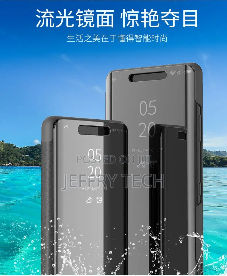 OPPO A31 View Mirror Leather Flip Stand Case