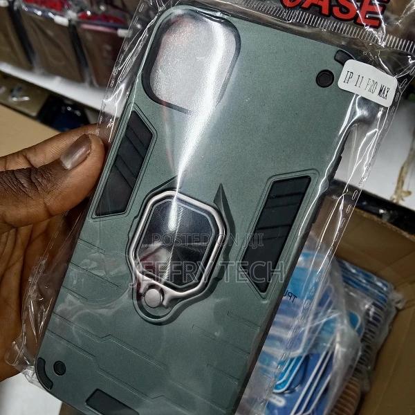 iPhone 11 Pro Max Rugged Shockproof Ring Case Magnet S - thumbnail 3