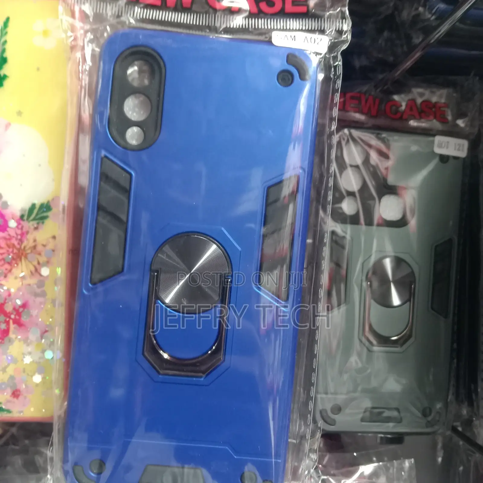 For Samsung Galaxy A30 A20 Stand Ring Holder Case