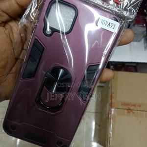 Huawei Nova 7i Case Shockproof Cover Tough Armor Rin - thumbnail 2