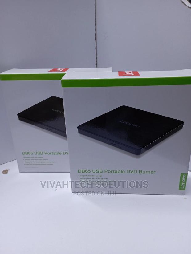 Lenovo Slim DVD Burner DB65, USB, Black - 888015471