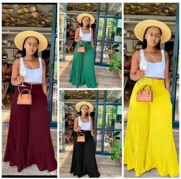 Unique Chiffon Trousers and Vest Top for Ladies - thumbnail 3