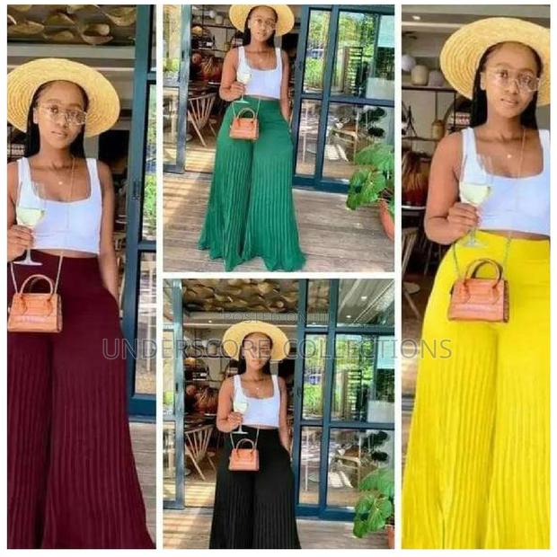 Unique Chiffon Trousers and Vest Top for Ladies - main view