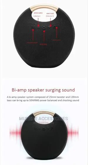 KMS E65 Handbag Cloth Design Wireless Bluetooth Speaker