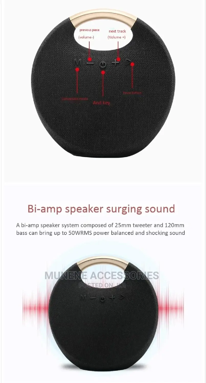 KMS E65 Handbag Cloth Design Wireless Bluetooth Speaker