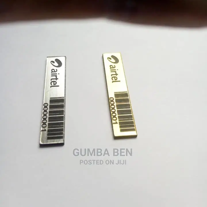 Telecommunication Site Labels, Asset Codes