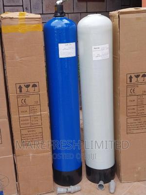 FRP Vessel Sand Softener. Fibreglass Vessel - main view