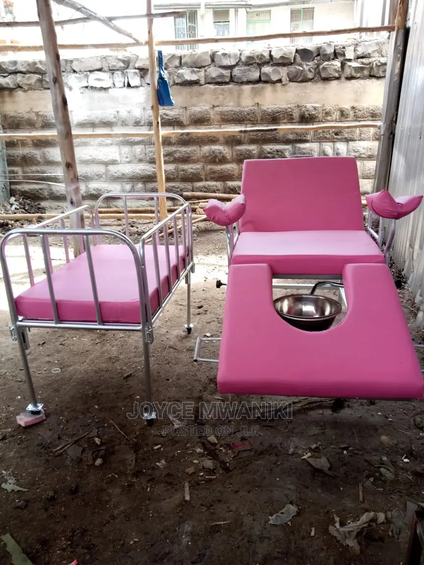 Labour Bed and Baby Cot