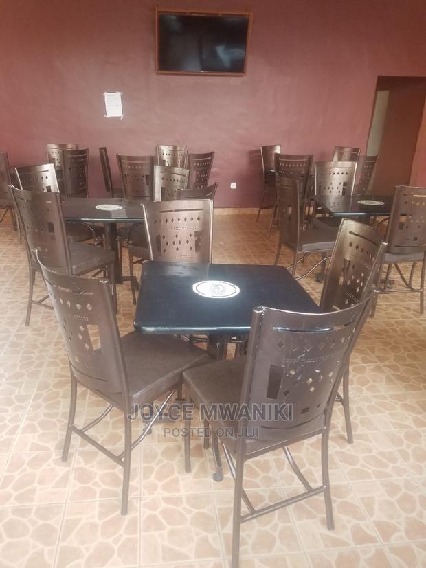 Set of 4 Restaurant Chairs and a Table