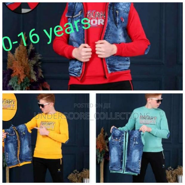 Classy 3 in 1 Baby Boys Clothes Set