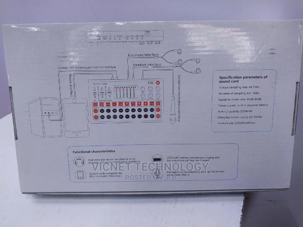 Computer and Mobile Digital Live Sound Card With DJ Effects - thumbnail 3