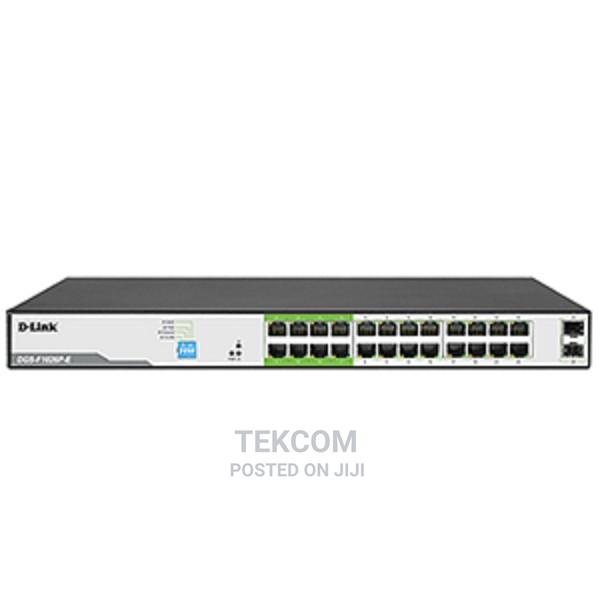 D-Link Upto 250 Meter Support 24-Port 1000mbps Poe Switch