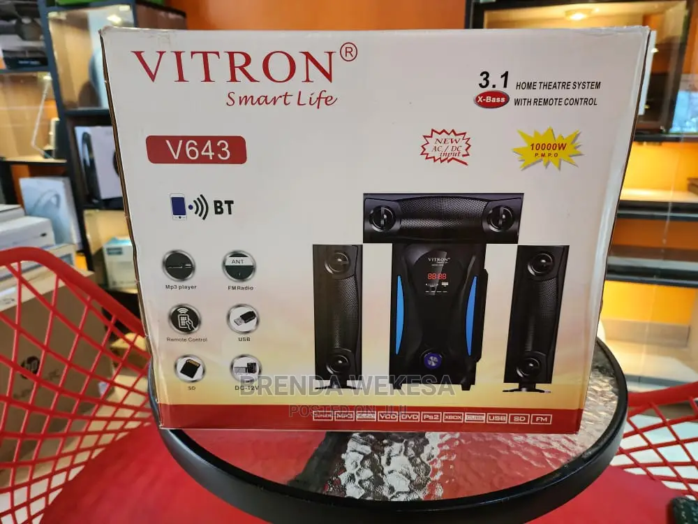 Vitron V643 3.1ch Sub-Woofer System 10000wts Pmpo
