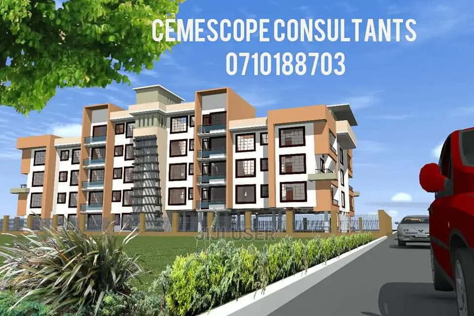 Architectural Flats Drawings With Architect Stamp