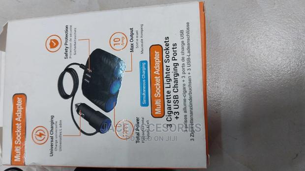 Car Cigarette Lighter Adapter 3 Way - thumbnail 3