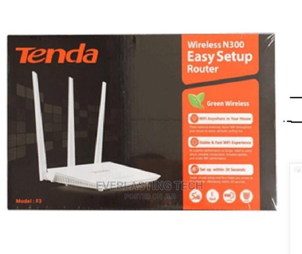 Tenda Router F3 - main view