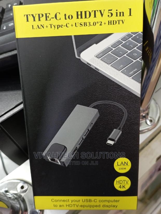 Generic 5 in 1 USB Type C Hub to Hdmi