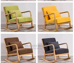 Rocking Chair With Footrest