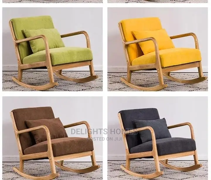 Rocking Chair With Footrest