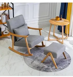 Rocking Chair With Footrest